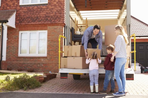 Removal van and moving team serving Catford homes