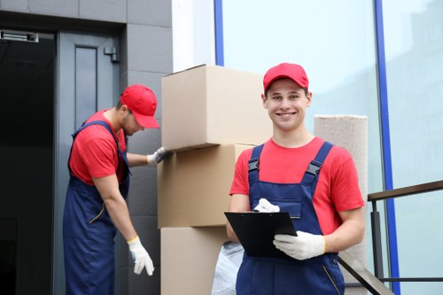 House movers planning a local move in Catford with careful loading and parking considerations