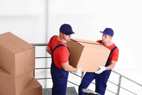 Man with van removal service helping with local moving in Catford