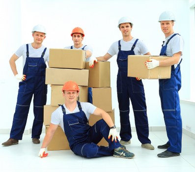 A van service supporting a flat move in Catford