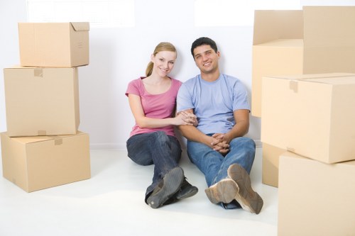 Man and van service handling a flat move in Catford